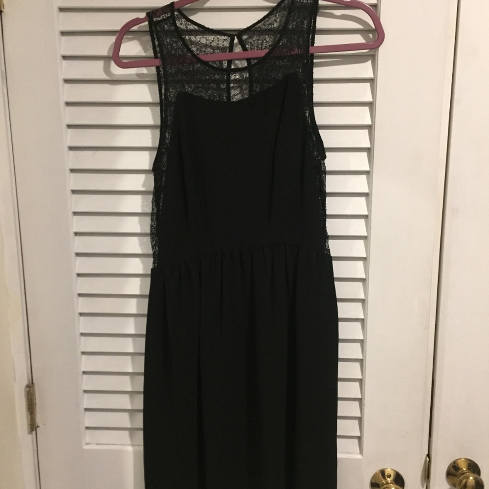 Jill Stuart Black Dress with Sequins